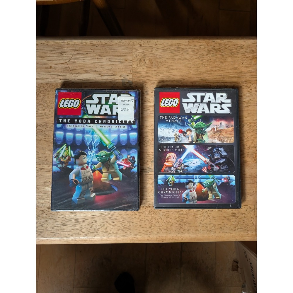 Lego Star Wars The Yoda Chronicles new Sealed DVD & 3-Movie Collection Set